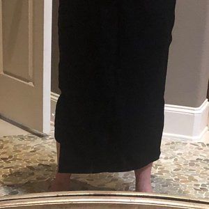 Betabrand 2X Long Skort Black